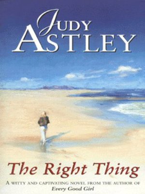 cover image of The right thing